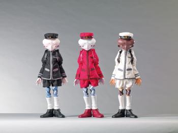 Inochi doll: Victor, David, Bob by 
																	Takashi Murakami