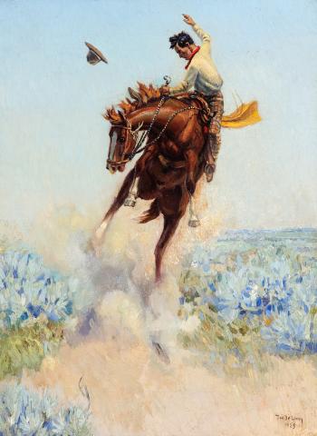 Bucking Horse by 
																	Joe de Yong