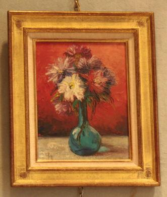 Vase with Asters by 
																	Elfy Haindl-Lapoirie