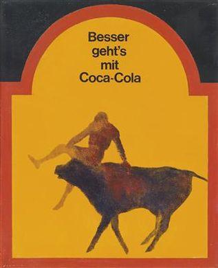 Besser geht's mit Coca-Cola (Feel better with Coca Cola) by 
																	Gunter Waldorf