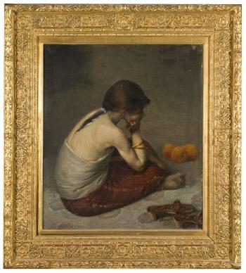 Jeune fille aux oranges by 
																			Stefano Farneti