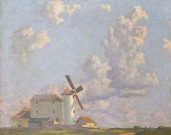 Paysage au moulin by 
																			Ludwik Cylkow