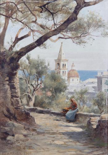 Italian views by 
																	Edward Henry Fahey