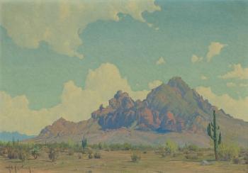 Camelback Mountain, Arizona by 
																	Harry B Wagoner