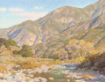 Spring morning in Eaton canyon by 
																			Charles Muench