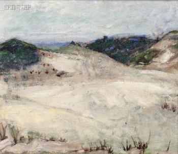 Sand dunes by 
																			Lilian Whitteker