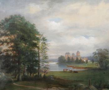 Gripsholms slott by 
																	Ehrnfried Wahlqvist