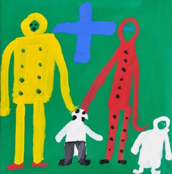 Papa, maman et leurs deux enfants by 
																	Eugene Ionesco