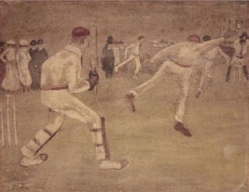 La partie de cricket by 
																	Pierre Mac Orlan