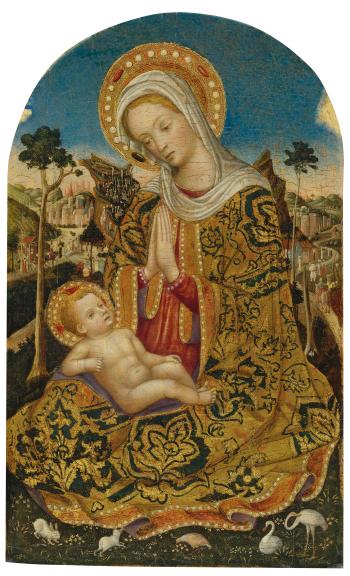 Madonna And Child by 
																	 Quirizio da Murano