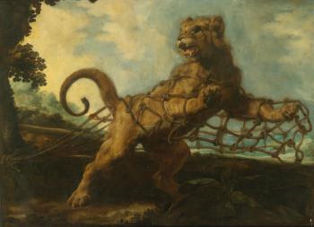 The Lion And The Mouse by 
																	Frans Snyders