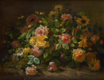 Jetée de roses by 
																	Karl Ruperti