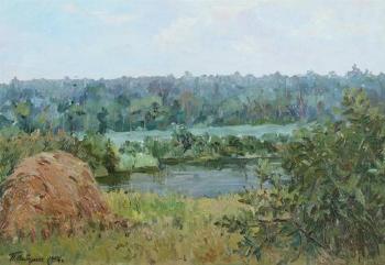 River Irpen by 
																			Petr Evlampievich Sabadysh