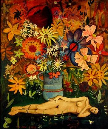 Desnudo saco las flores by 
																	Luis Jaso
