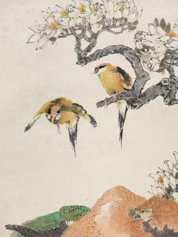 Five Pairs Of Birds by 
																			 Ren Yi