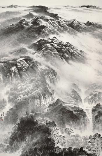 Cloudy Mountain by 
																	 Xu Qinsong