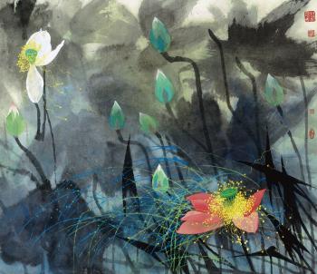 Lotus by 
																			 Yuan Yunfu