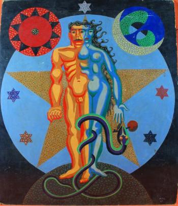 Adam et Eve by 
																	Michel Tapie de Celeyran