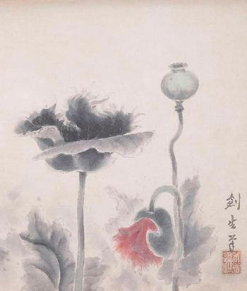Poppies by 
																	 Jiang Jia Sheng