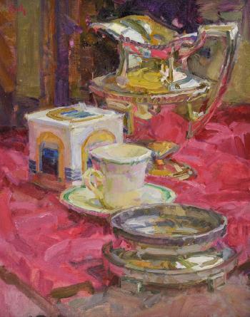 Still life with pitcher & cup by 
																	Mark Daily