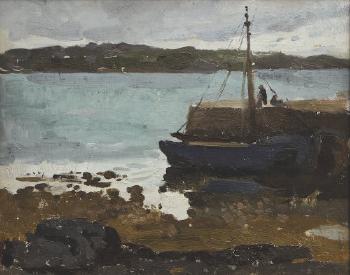 Caladh Port, Connemara by 
																	Diarmuid O'Ceallachain