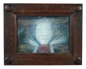Girl With Eyes Open by 
																	Margaret MacDonald Mackintosh