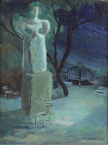 La nuit au square by 
																	Laure Malcles-Masereel