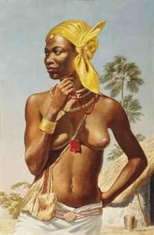 African woman by 
																	Eric Tansley