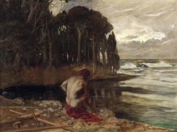 Odysseus blickt aufs Meer by 
																	Carl Hassmann