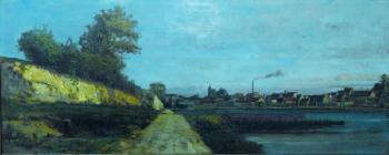 Paysage panoramique by 
																	Marcel Emile Normand-Saint