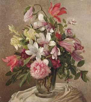 Magnolias by 
																	Gladys Hynes