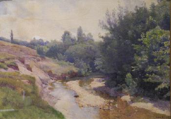 Méandre de rivière by 
																	Laurent Sabon