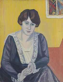 Portrait of Ina Stewart by 
																	Stanislawa Karlowska