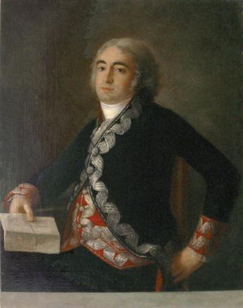 Portrait présumé d’el marques de Rion-Florido by 
																	Agustin Esteve