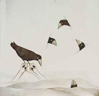 Crows by 
																	Alireza Espahbod