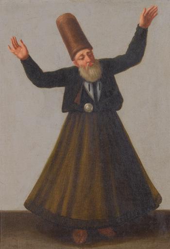 A Whirling Dervish by 
																	 Istanbul School