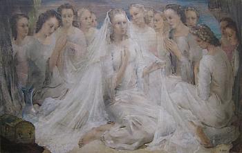 De bruid by 
																	Maurice Felbier