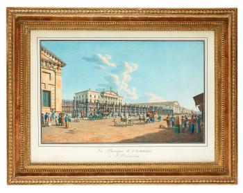 La Banque de l'Empire à St Petersburg by 
																	Benjamin Patersson