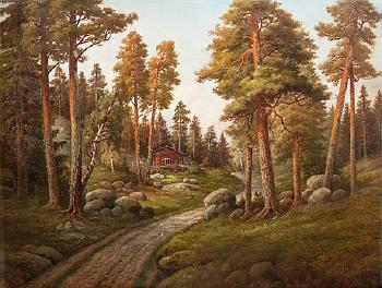 Midsummer at Uusimaa by 
																	Rudolf Akerblom