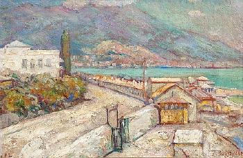 View from Yalta by 
																	Alexandre Nikolaevich Vyezjev