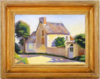 French cottage by 
																	Germain Franck Ernest Raingo-Pelouse