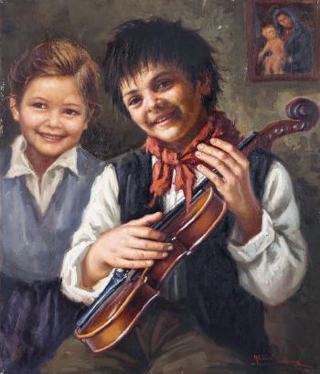 Giovani musicisti by 
																	Nello Jovine