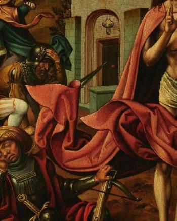 La Résurrection du Christ by 
																			Cornelisz Engelbrechtsz