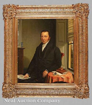Portrait of Jan Luurdeeg by 
																			Wilhelmus Cornelius Chimaer van Oudendorp