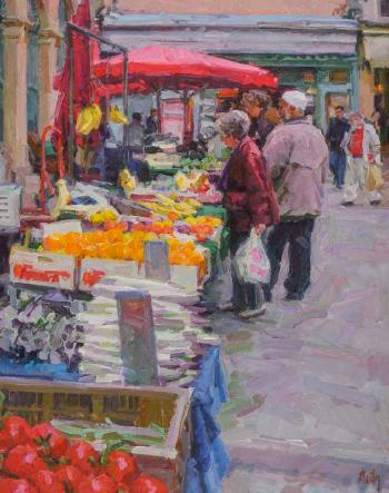French market by 
																	Mark Daily