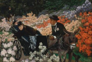 The Morning Ride by 
																	James Jacques Joseph Tissot