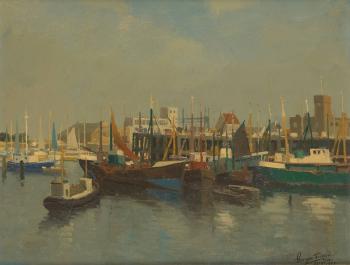 Zeebrugge by 
																	Georges Frederic