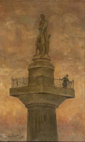 Nelson's pillar, Dublin by 
																	Darius J Macegan
