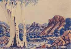 Alice Springs – Herman Berg Range by 
																	Arnulf Ebatarinja