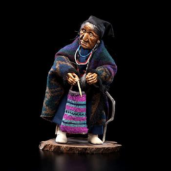 Nez Perce woman by 
																	Shona Hah
